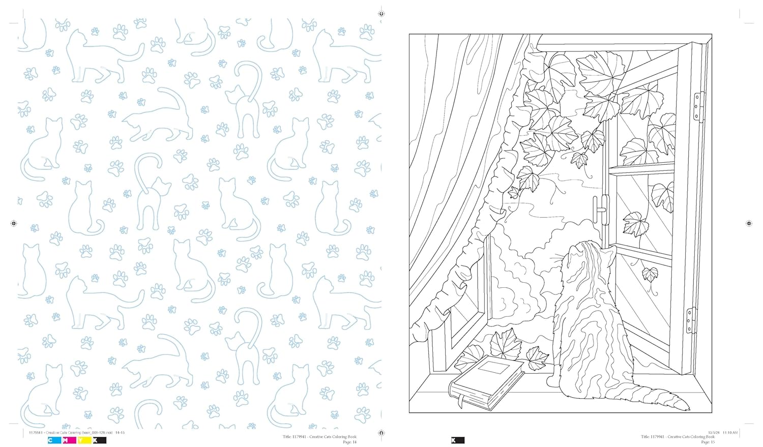 Creative Cats Coloring Book: Cat-tastic Kitties to Color - More Than 100 Pages to Color!