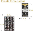 Coffee Lover's 500 Piece Jigsaw Puzzle