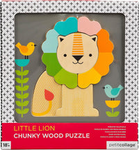 Little Lion Chunky Wood Puzzle