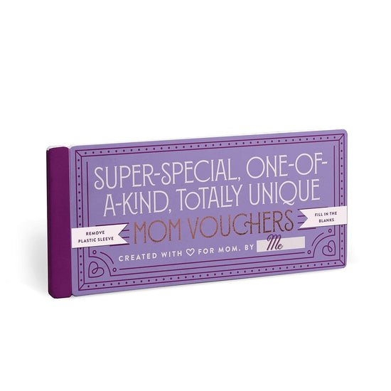 Fill in the Love Mom Vouchers, Book of 15 Unique Perforated Coupons