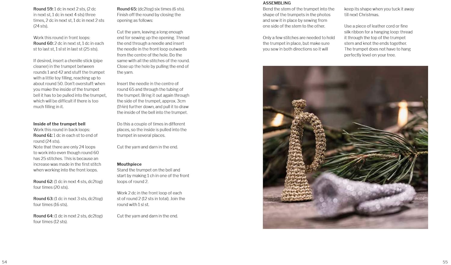 Nordic Christmas Crochet: 11 stunning crochet decorations for your home