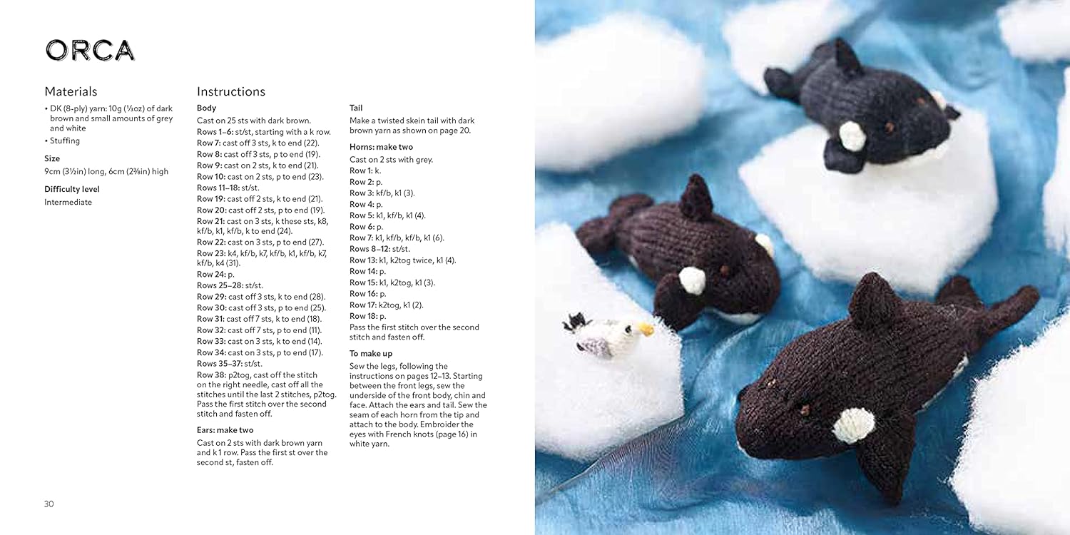 Knit a Mini Ocean: 20 tiny sea creatures to knit