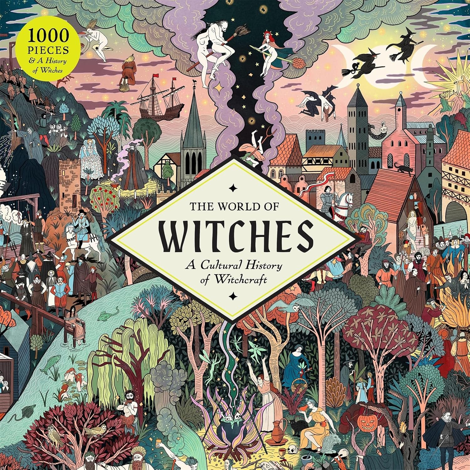 The World of Witches: A Cultural History of Witchcraft in a 1000-piece Jigsaw Puzzle: A Cultural History of Witchcraft in a 1000-piece Jigsaw Puzzle