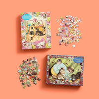 Cynthia Hart's Victoriana Cats: Basket of Mischief 1,000-Piece Puzzle