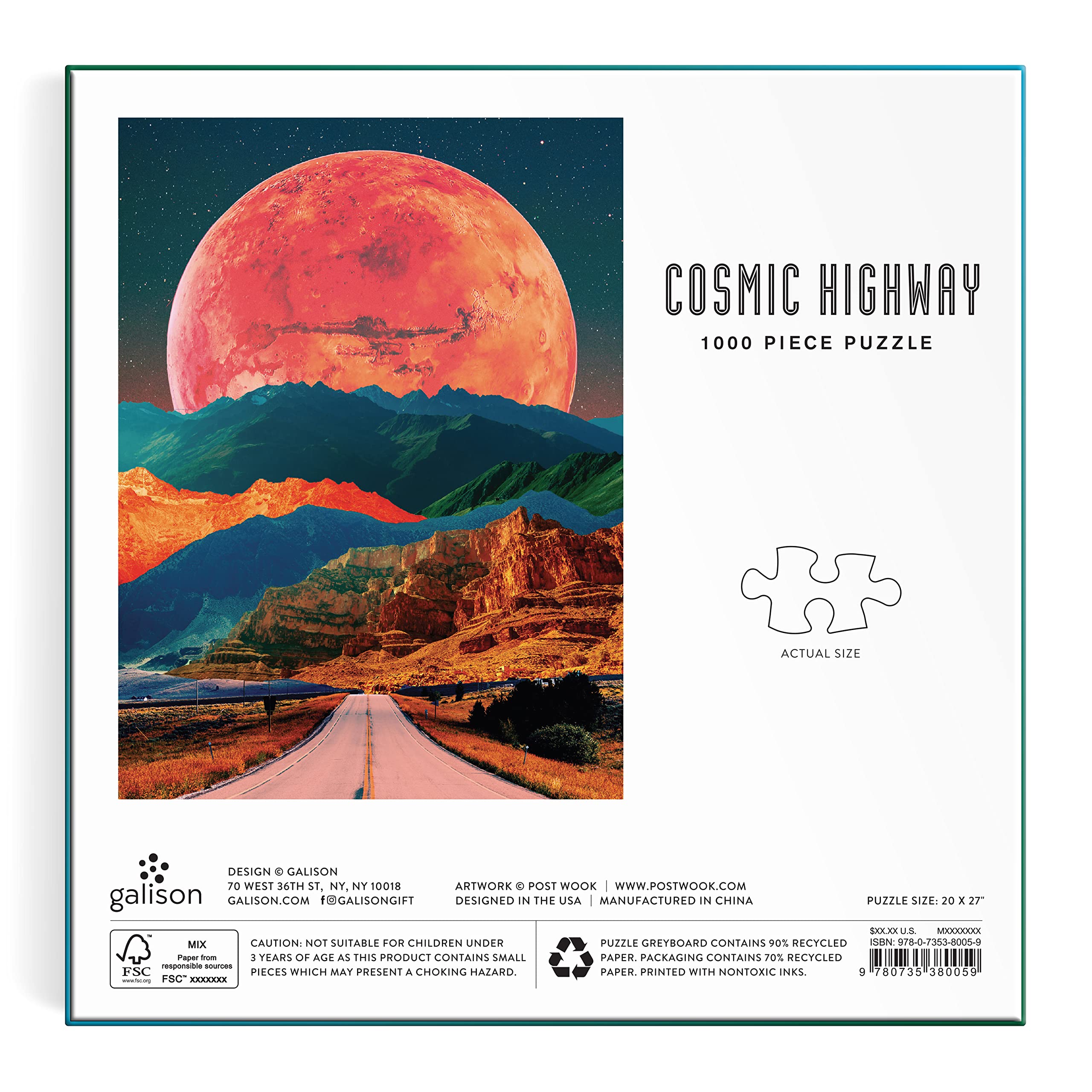 Cosmic Highway – 1000 Piece Puzzle