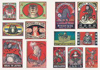 Vintage Matchboxes: A Little Sticker Book