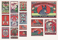Vintage Matchboxes: A Little Sticker Book
