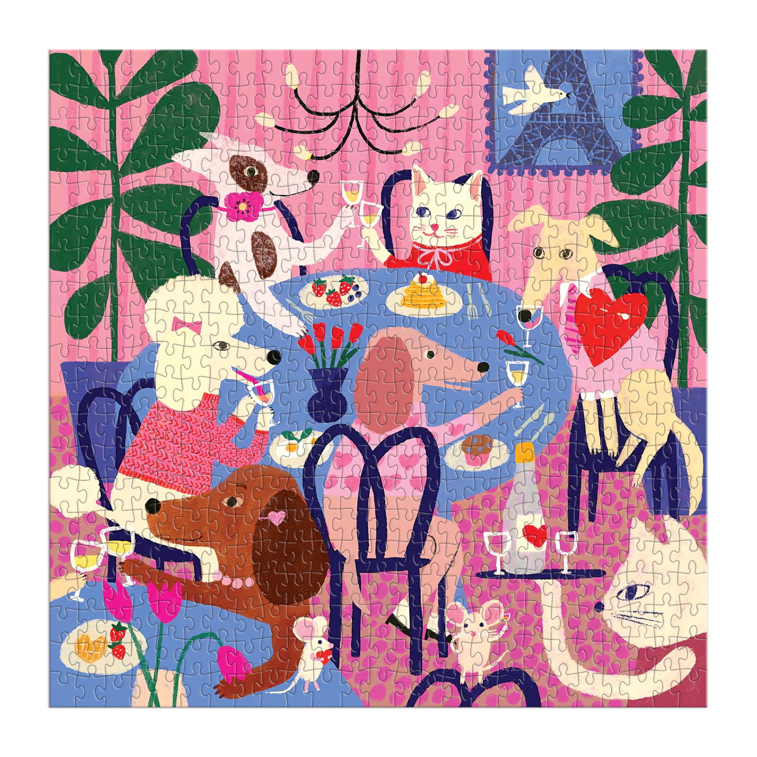 Paws For Love 500 Piece Puzzle