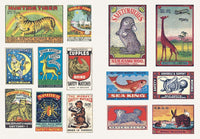 Vintage Matchboxes: A Little Sticker Book