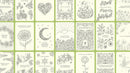 Johanna Basford's Notes from Nature: 30 Affirmation Cards to Colour