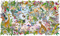 The Fantastical Safari: 1000-piece Jigsaw Puzzle: a Journey of Discovery