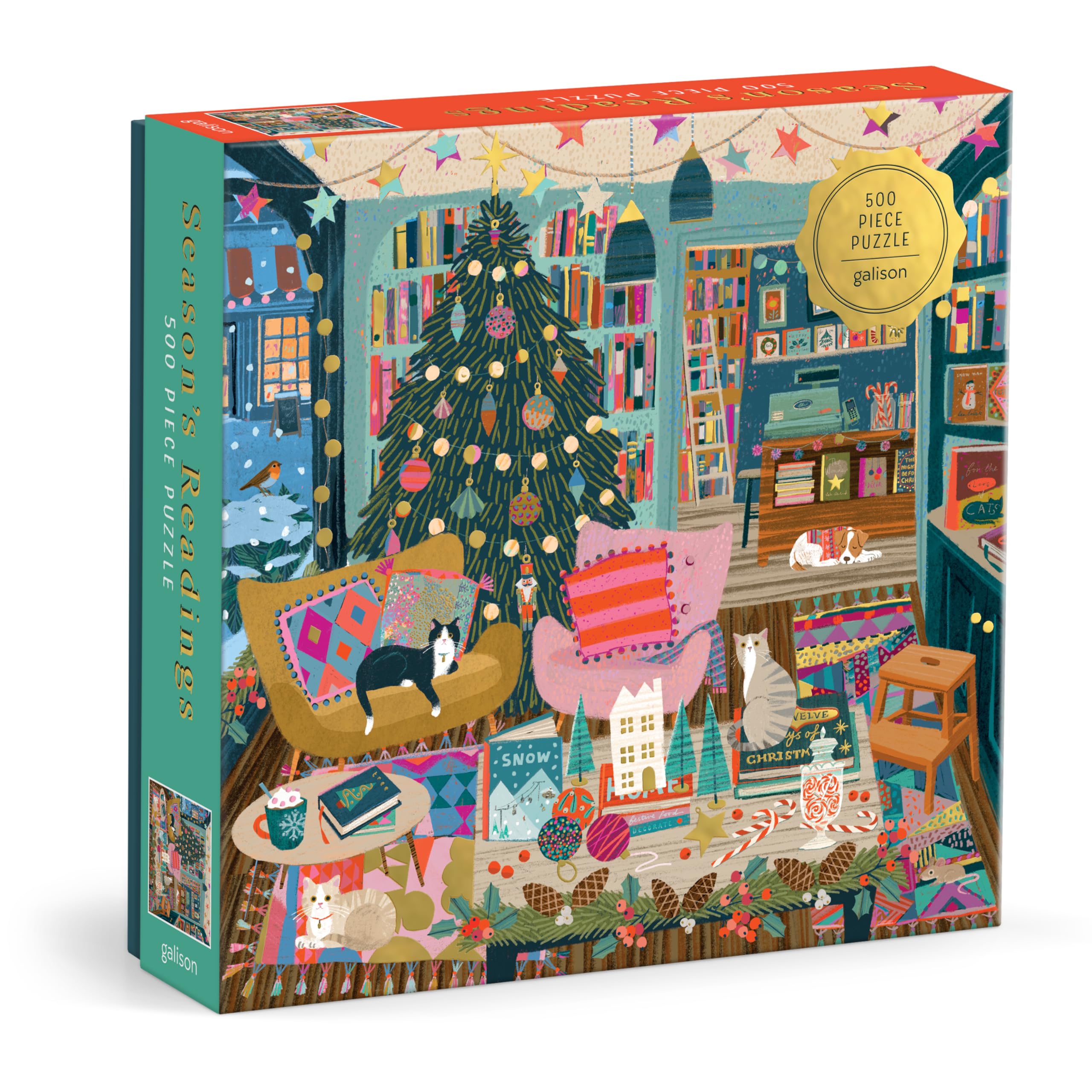 Season’s Reading 500 Piece Foil Puzzle