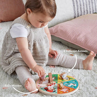 Farm Animals Wooden Sliding Maze