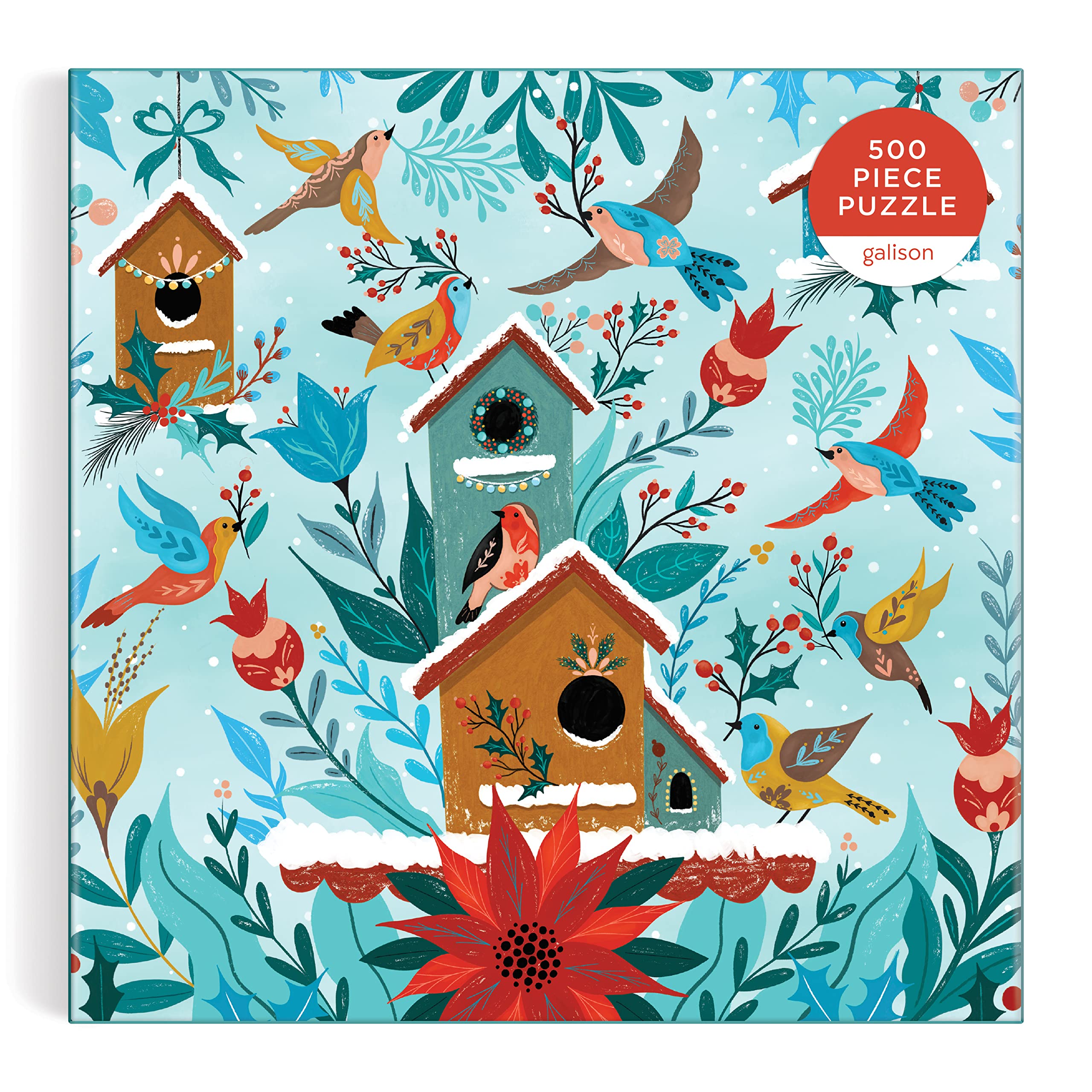 Winter Perch Jigsaw Puzzle, Multicoloured, 500 Pieces