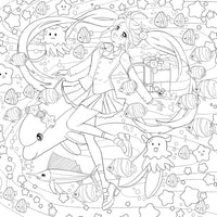 Manga Mania Coloring Book: Over 100 Cute Characters to Color