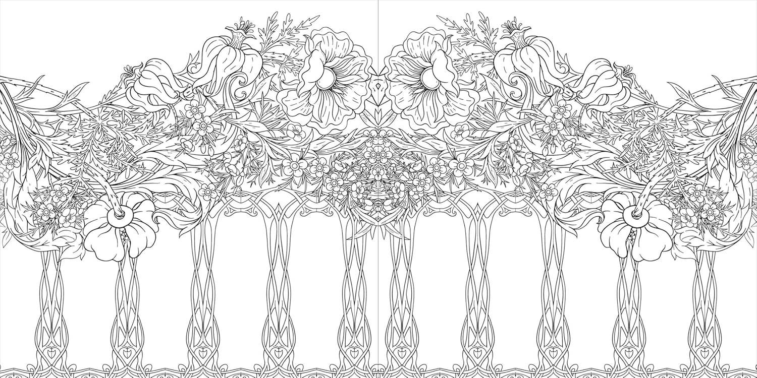 Magical Nature: Colouring Book