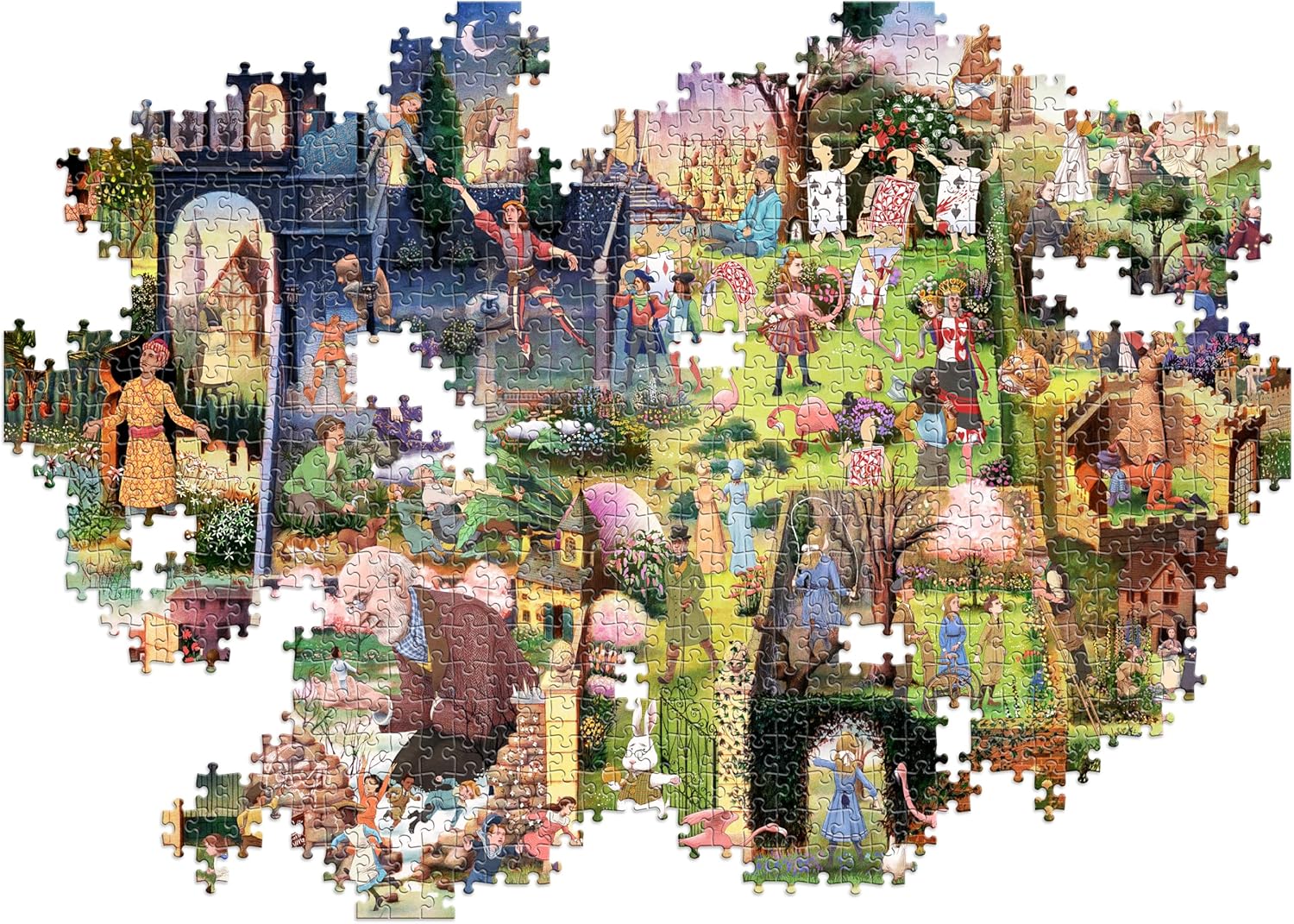 A Book Lover's Garden 1000 Piece Puzzle