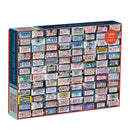 Nantucket License Plates 1000 Piece Puzzle