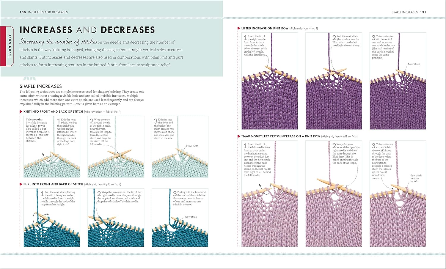 The Knitting Book: Over 250 Step-by-Step Techniques