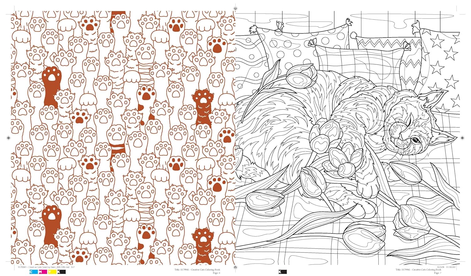 Creative Cats Coloring Book: Cat-tastic Kitties to Color - More Than 100 Pages to Color!