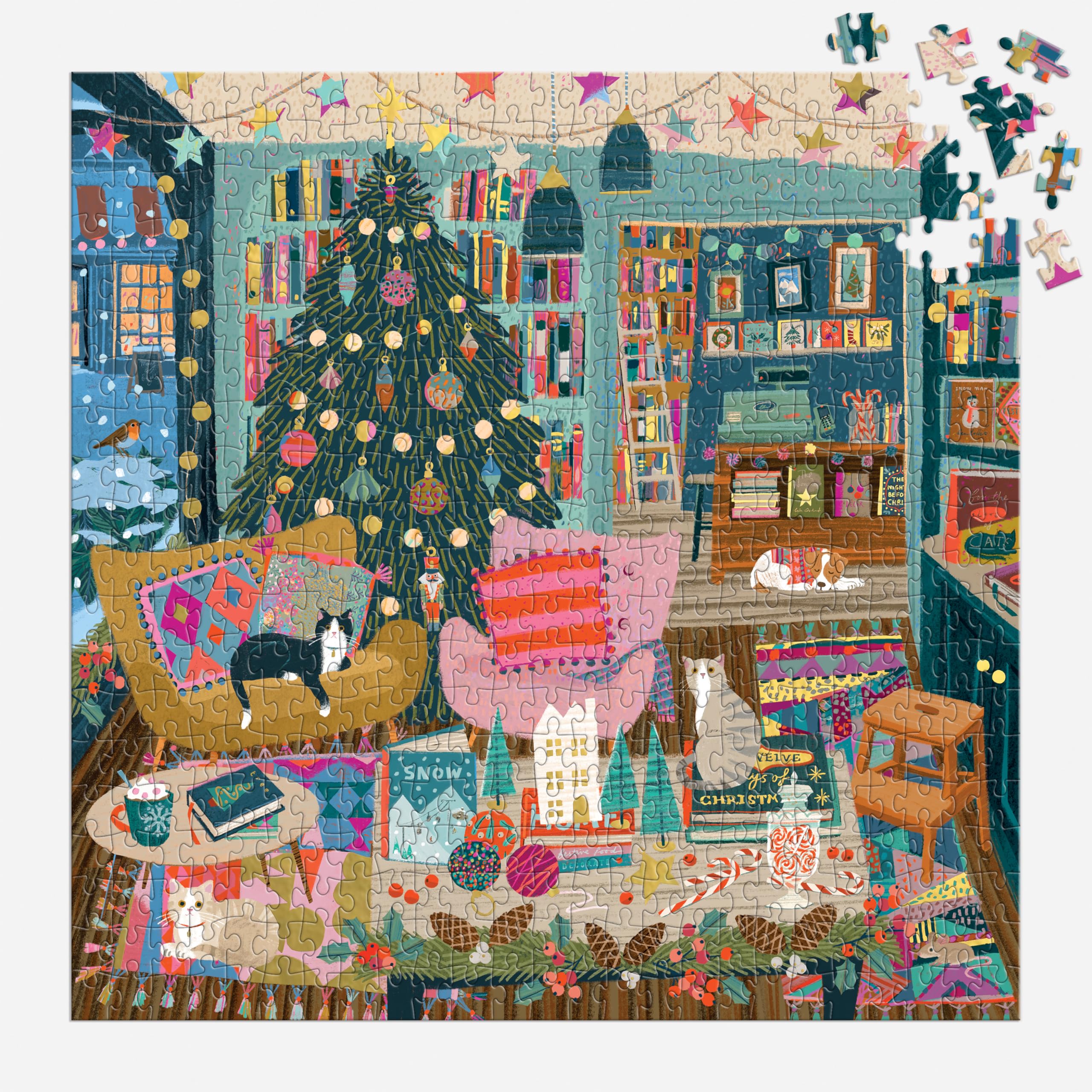 Season’s Reading 500 Piece Foil Puzzle