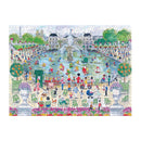 Springtime In Paris – 1000 Piece Michael Storrings Puzzle Featuring The Ornamental Grand Bassin Pond In The Spring, Floral Shades