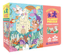 Piece It Together Family Puzzle: Purrmaid Paradise: (60-Piece Puzzle)