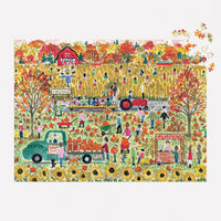 Pumpkin Patch – 1000 Piece Michael Storrings Jigsaw Puzzle