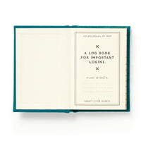 Definitely Not My Passwords Tiny Diary