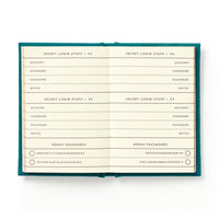 Definitely Not My Passwords Tiny Diary
