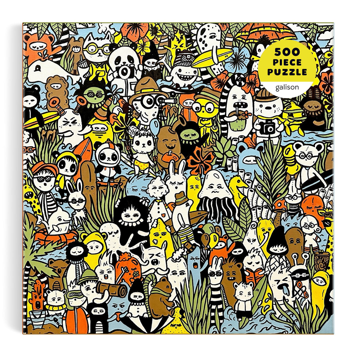 Barbtropolis Wild Nights 500 Piece Puzzle