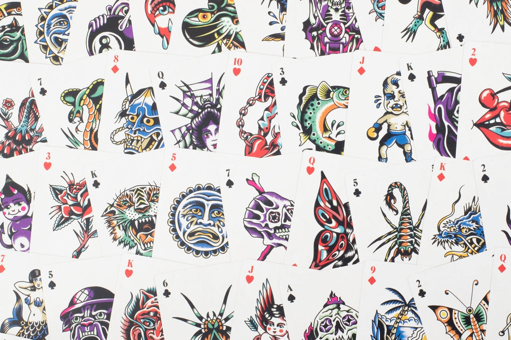 Tattoo Playing Cards