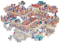 The World of the Museum: An art lover s 1000-piece jigsaw puzzle with over 80 masterpieces to spot