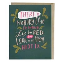 Look At My Phone Card (Greetings Card)