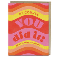 Because You Are Amazing Greeting Cards (Greetings Card)