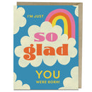 So Glad Birthday Greeting Card