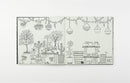 Secret Garden - An Inky Treasure Hunt and Colouring Book