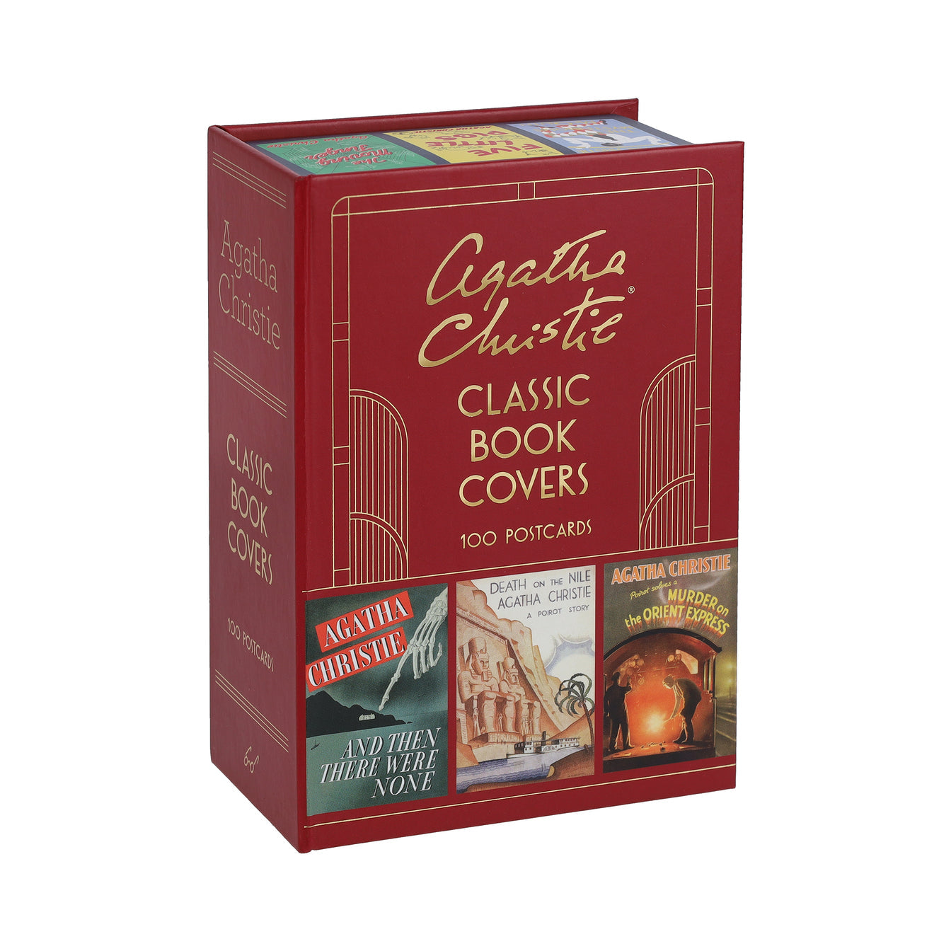 Agatha Christie Classic Book Covers: 100 Postcards