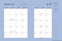 Studio Ghibli My Neighbor Totoro 2027 12-Month Weekly Planner