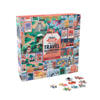50 Awe-Inspiring Travel Destinations Bucket List 1000-Piece Puzzle