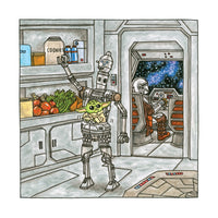 Star Wars The Mandalorian and Child 2027 Wall Calendar