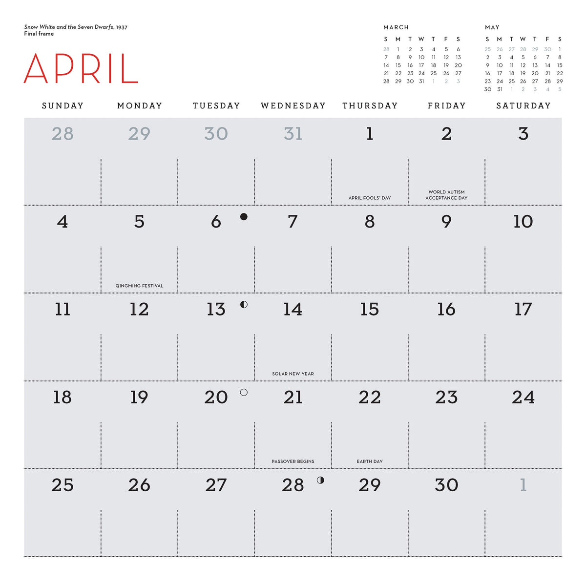Disney Animation 2027 Wall Calendar