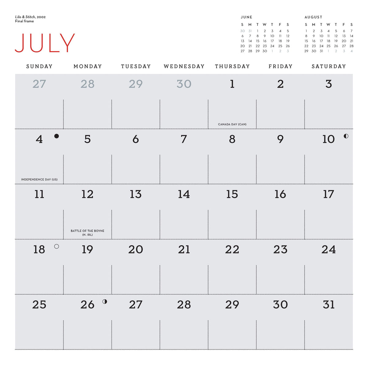 Disney Animation 2027 Wall Calendar