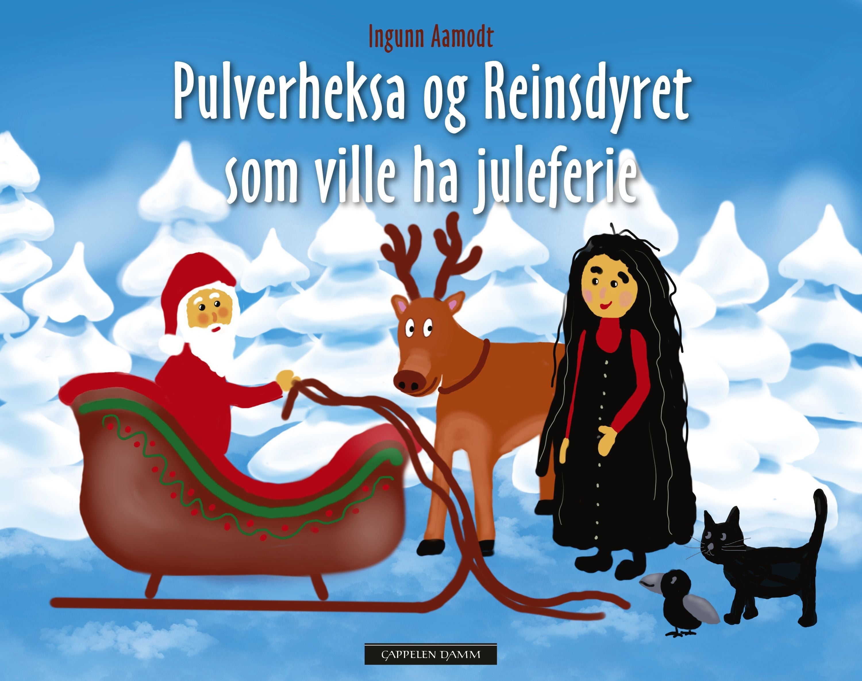 Pulverheksa og Reinsdyret som ville ha juleferie