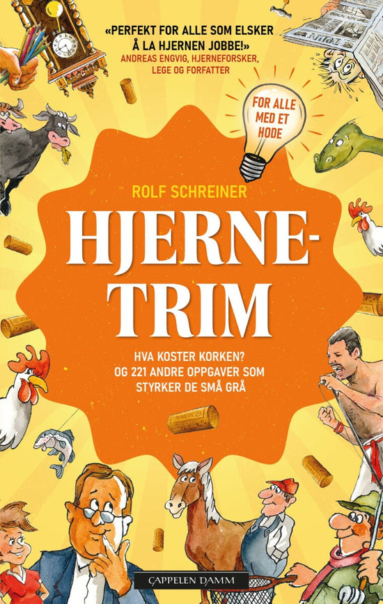 Hjernetrim - hva koster korken - og 221 andre spørsmål som får fart på de små grå