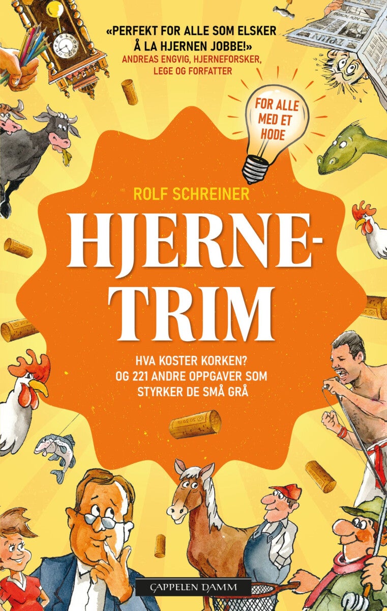 Hjernetrim - hva koster korken - og 221 andre spørsmål som får fart på de små grå