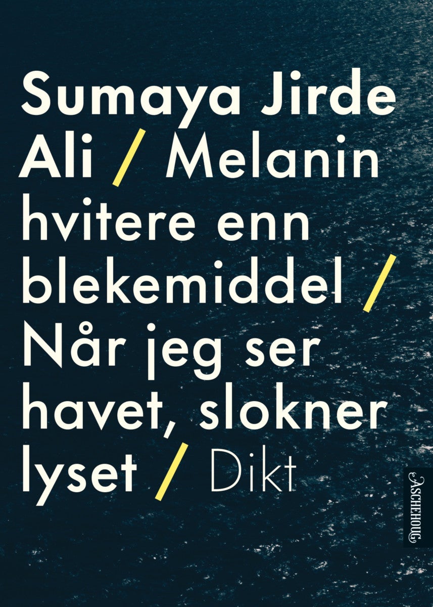 Melanin hvitere enn blekemiddel : Når jeg ser havet slokner lyset