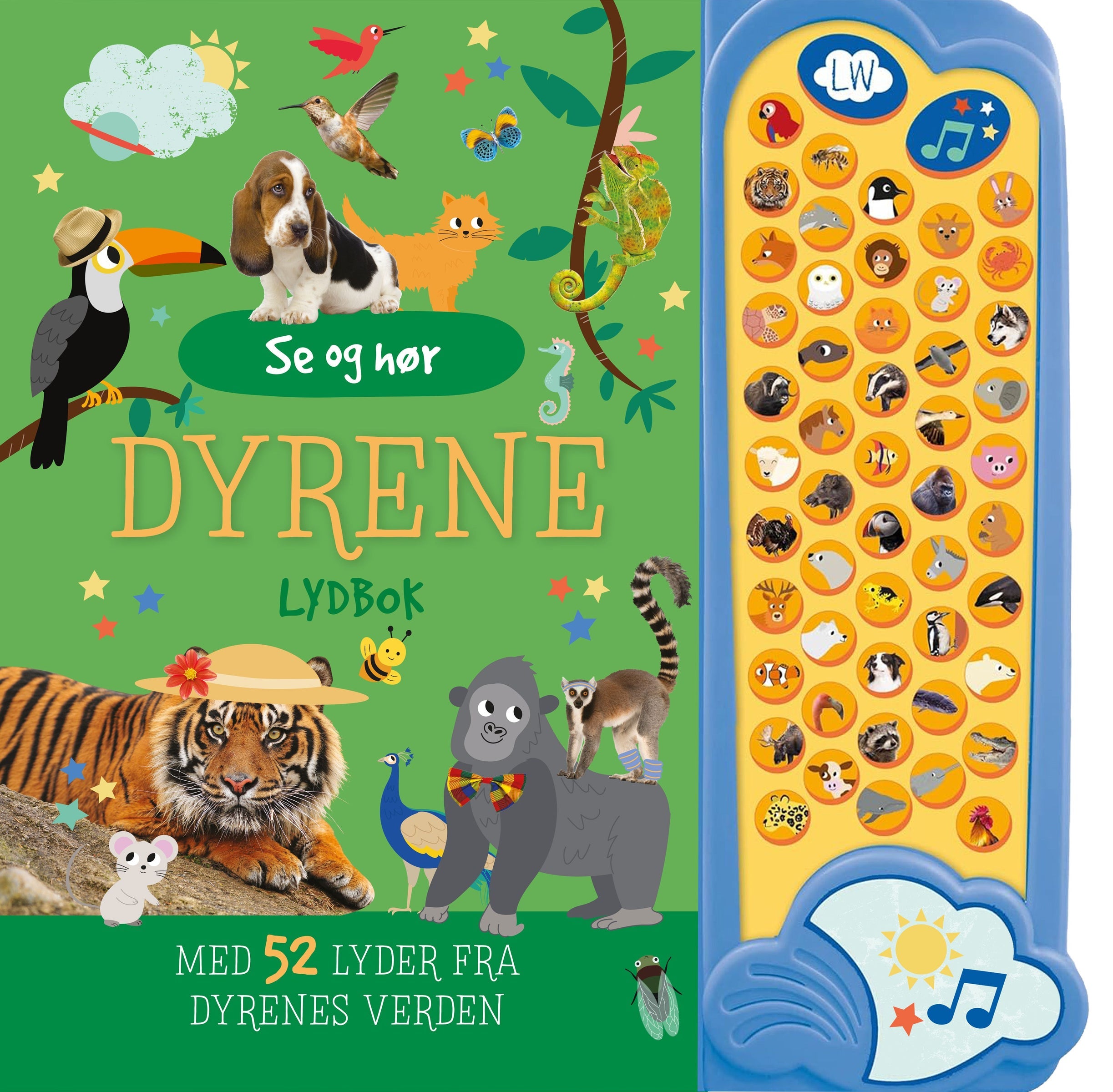 Dyrene - med 52 lyder fra dyrenes verden