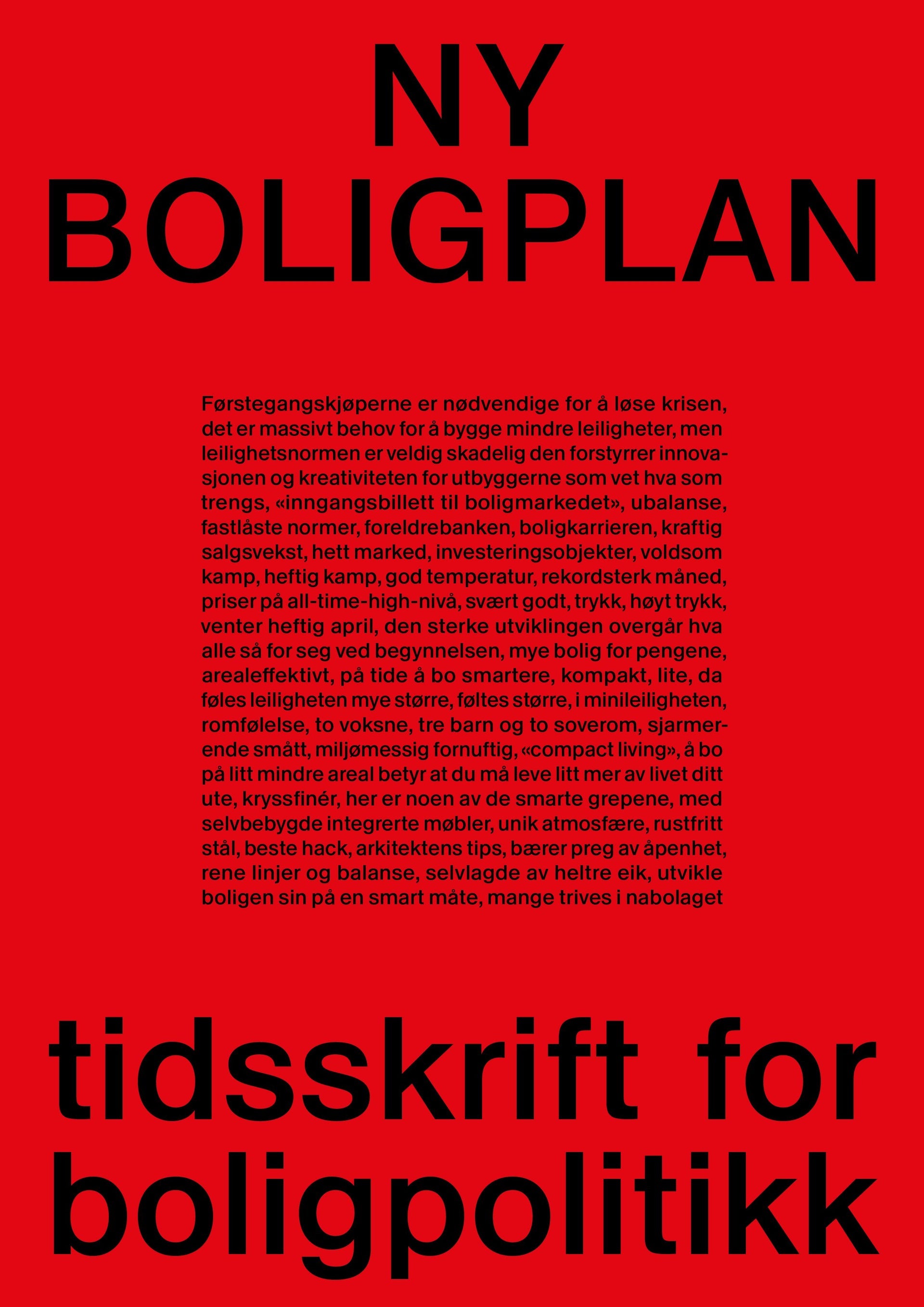 Ny boligplan