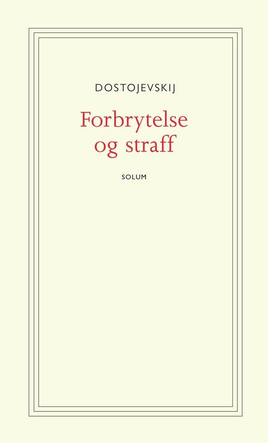 Forbrytelse og straff